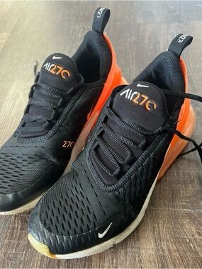 Nike Air 270 Men’s Sneakers - Black and Orange